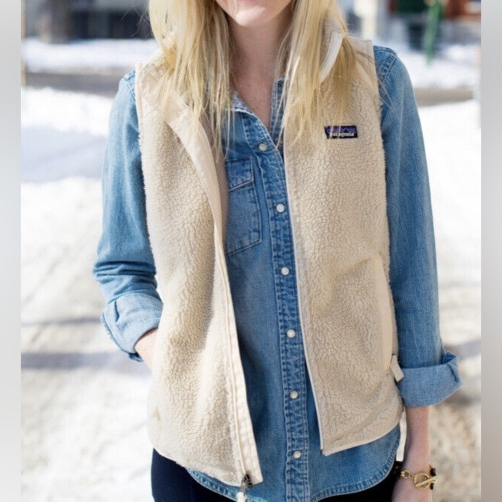 Patagonia Classic Fleece Vest Pre-loved Small size